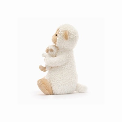 Jellycat Huddles Sheep Farmyard USA | 25836WHTY